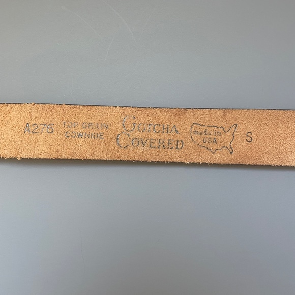 Gotcha Covered leather belt - Picture 3 of 5